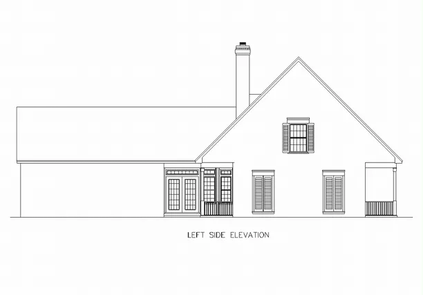 Left side elevation